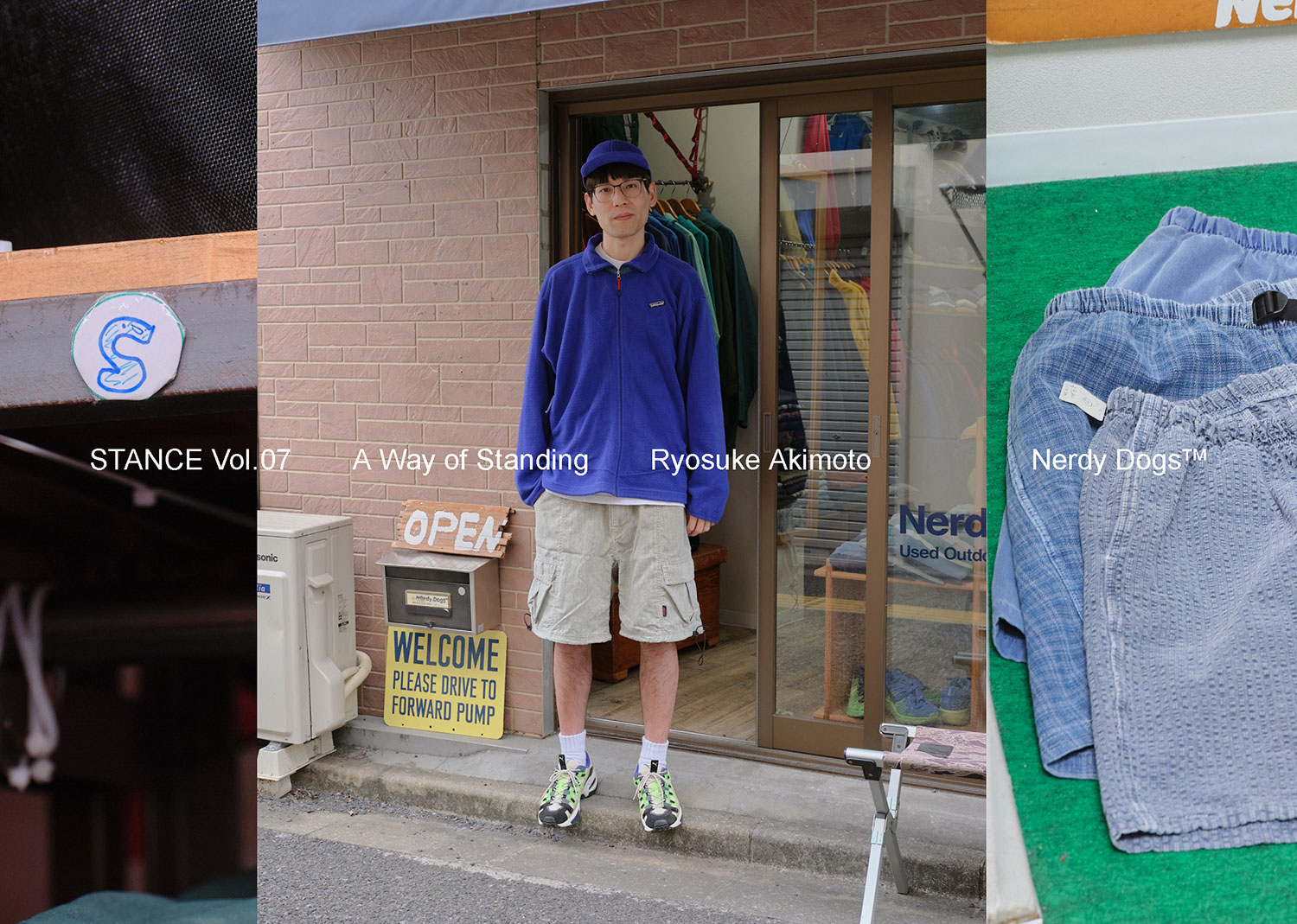 Stance Vol.7 Nerdy Dogs™️（Ryosuke Akimoto） | GRAMICCI（グラミチ）OFFICIAL SITE