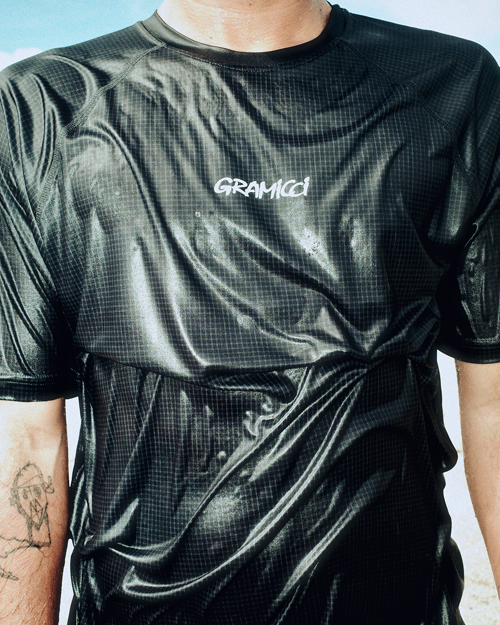 SWIM｜UPF50+ Shield tops & Grid swim short | GRAMICCI（グラミチ